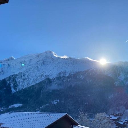 Vue Des "Chavants" Studio 20 M With Balcony Les Houches Zewnętrze zdjęcie